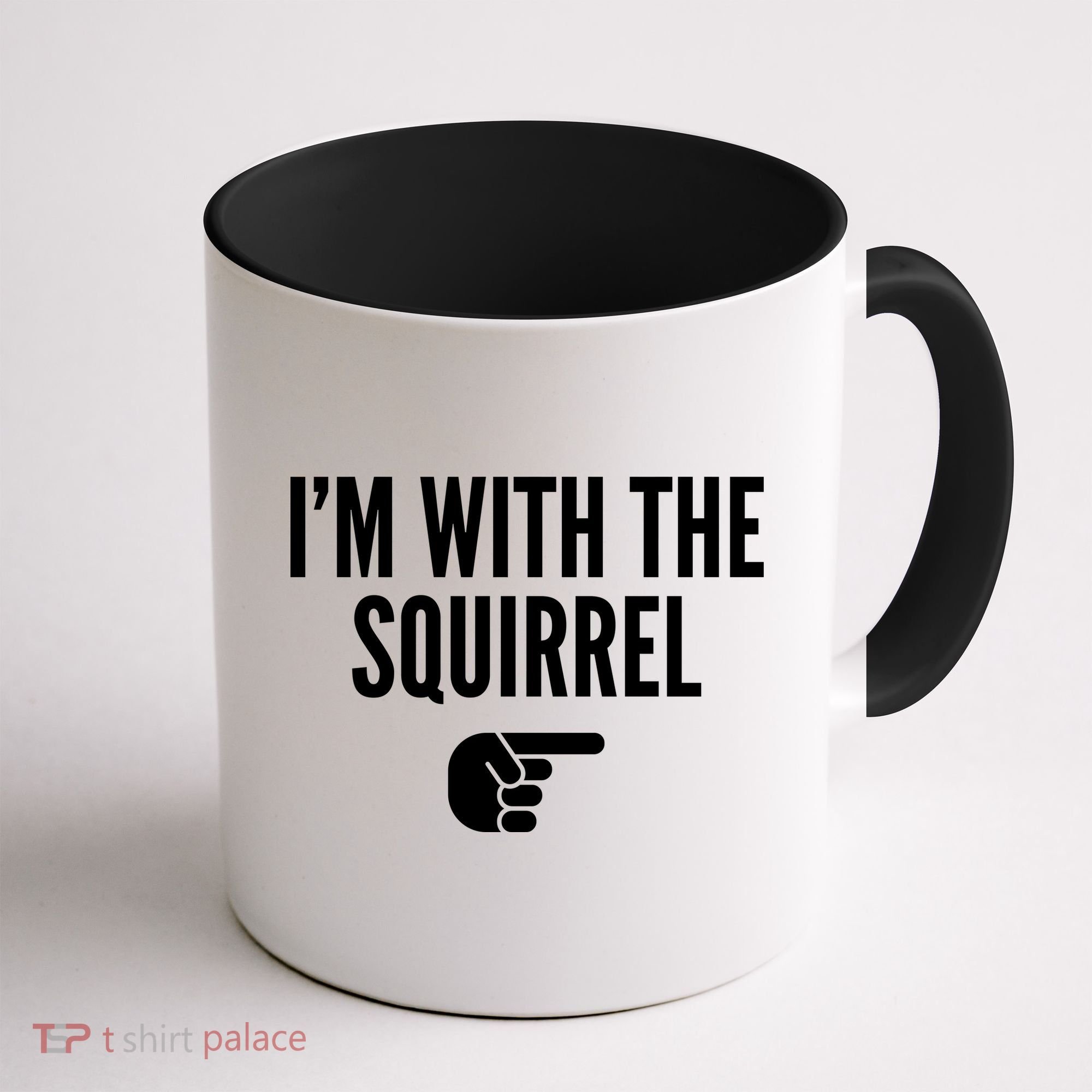 I'm With The Squirrel Costume Coffee Mug