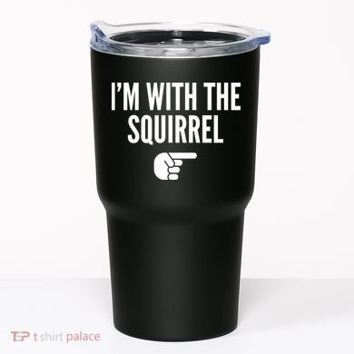 I'm With The Squirrel Costume Tumbler