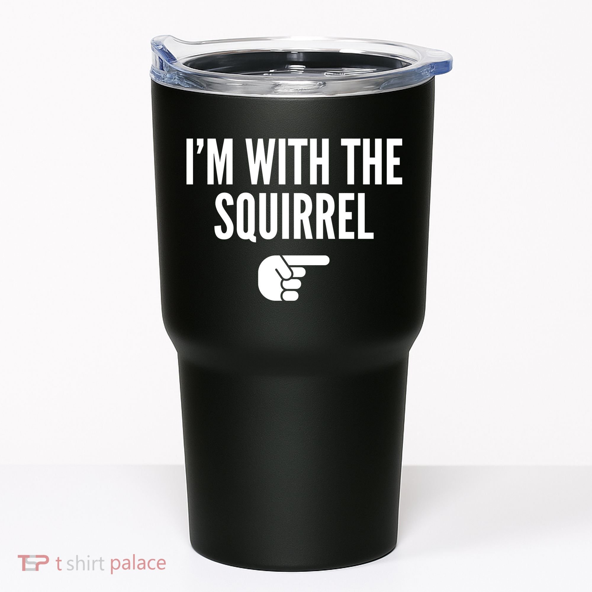 I'm With The Squirrel Costume Tumbler
