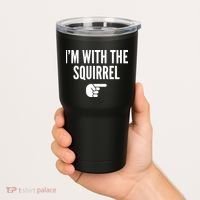 I'm With The Squirrel Costume Tumbler thumb 2
