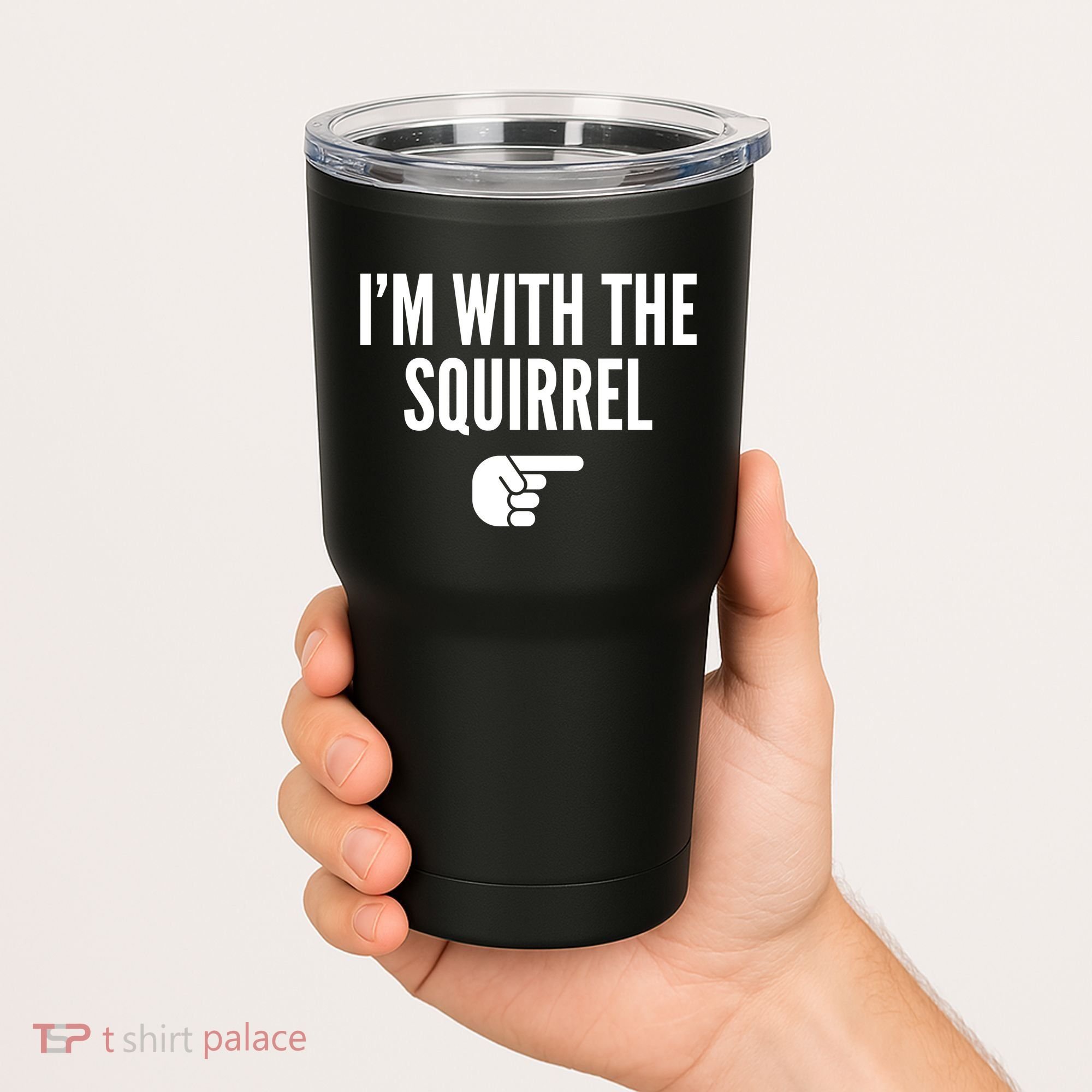 I'm With The Squirrel Costume Tumbler