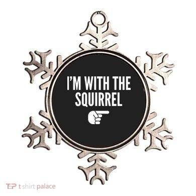 I'm With The Squirrel Costume Ornament