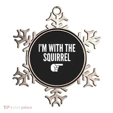 I'm With The Squirrel Costume Ornament
