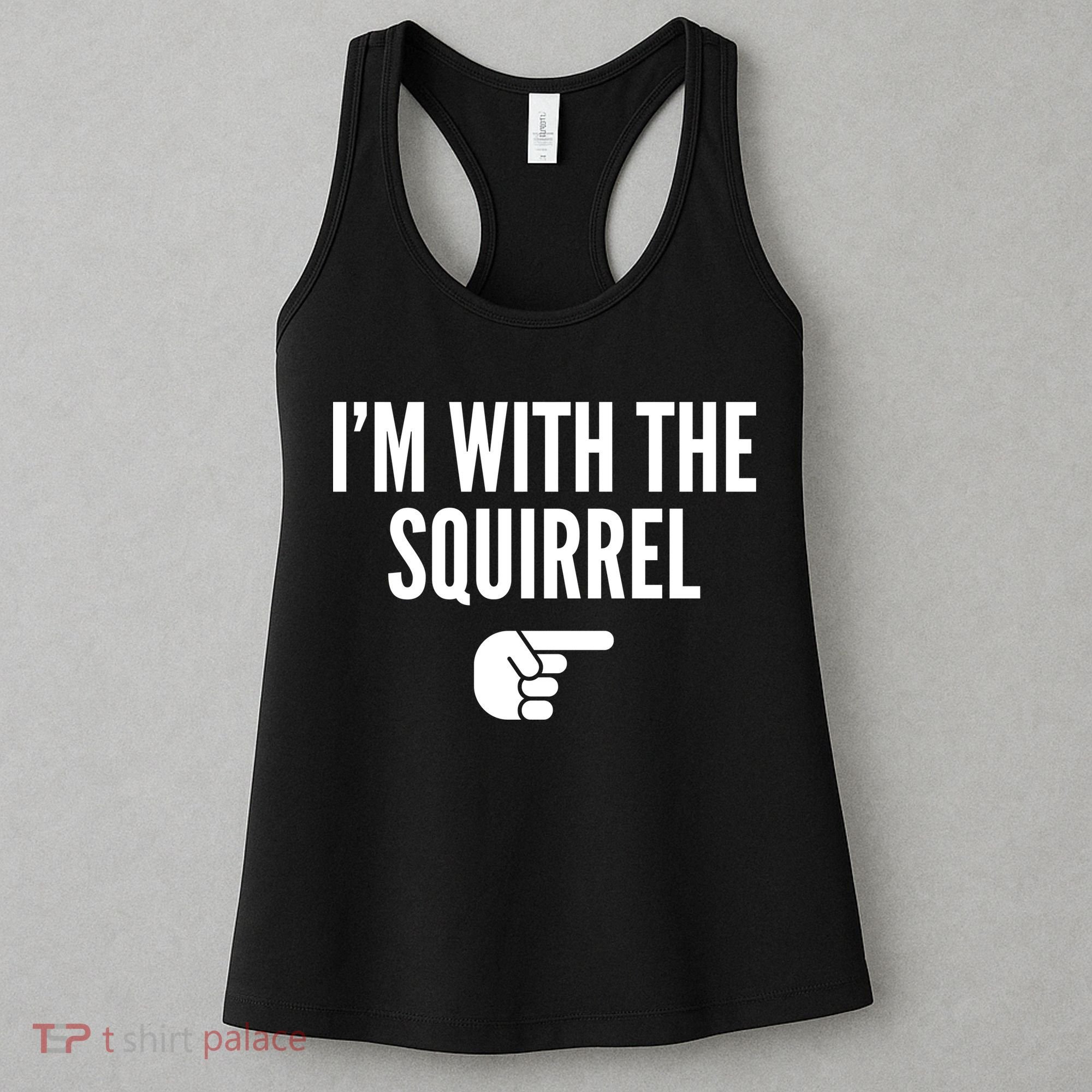 I'm With The Squirrel Costume Women's Tank Top
