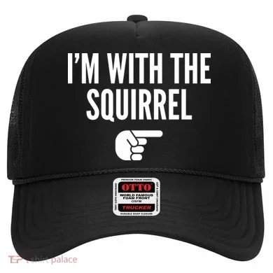 I'm With The Squirrel Costume Hat
