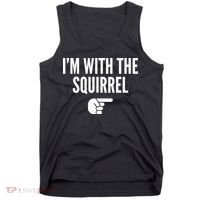 I'm With The Squirrel Costume Tank Top thumb 0