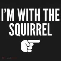 I'm With The Squirrel Costume Women's Long Sleeve Shirt thumb 2