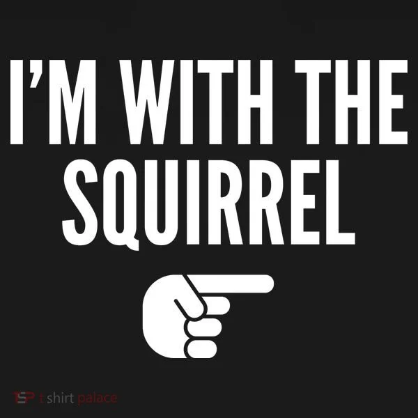 I'm With The Squirrel Costume Women's Long Sleeve Shirt