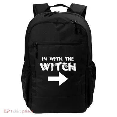 I'm With The Witch Backpack