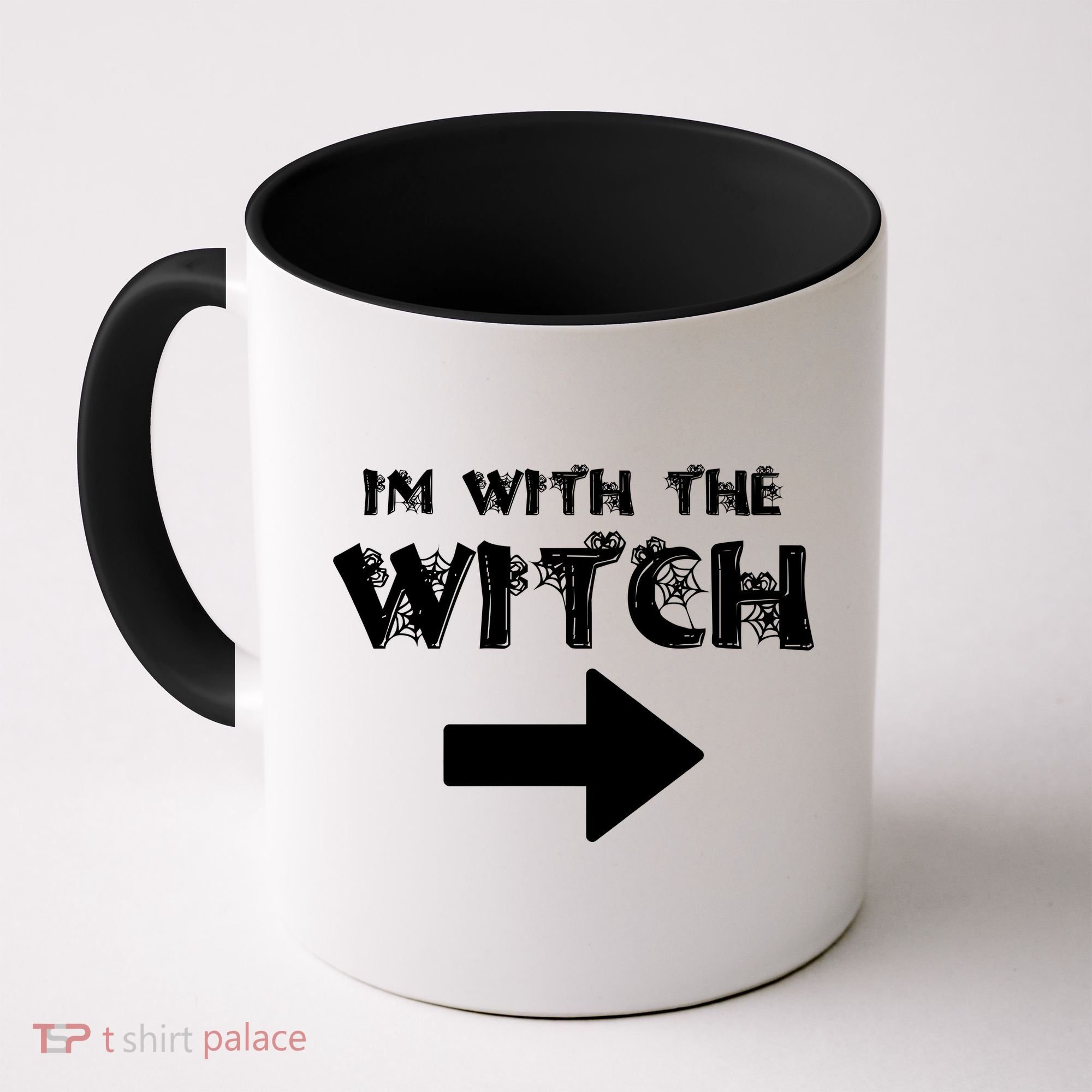 I'm With The Witch Coffee Mug