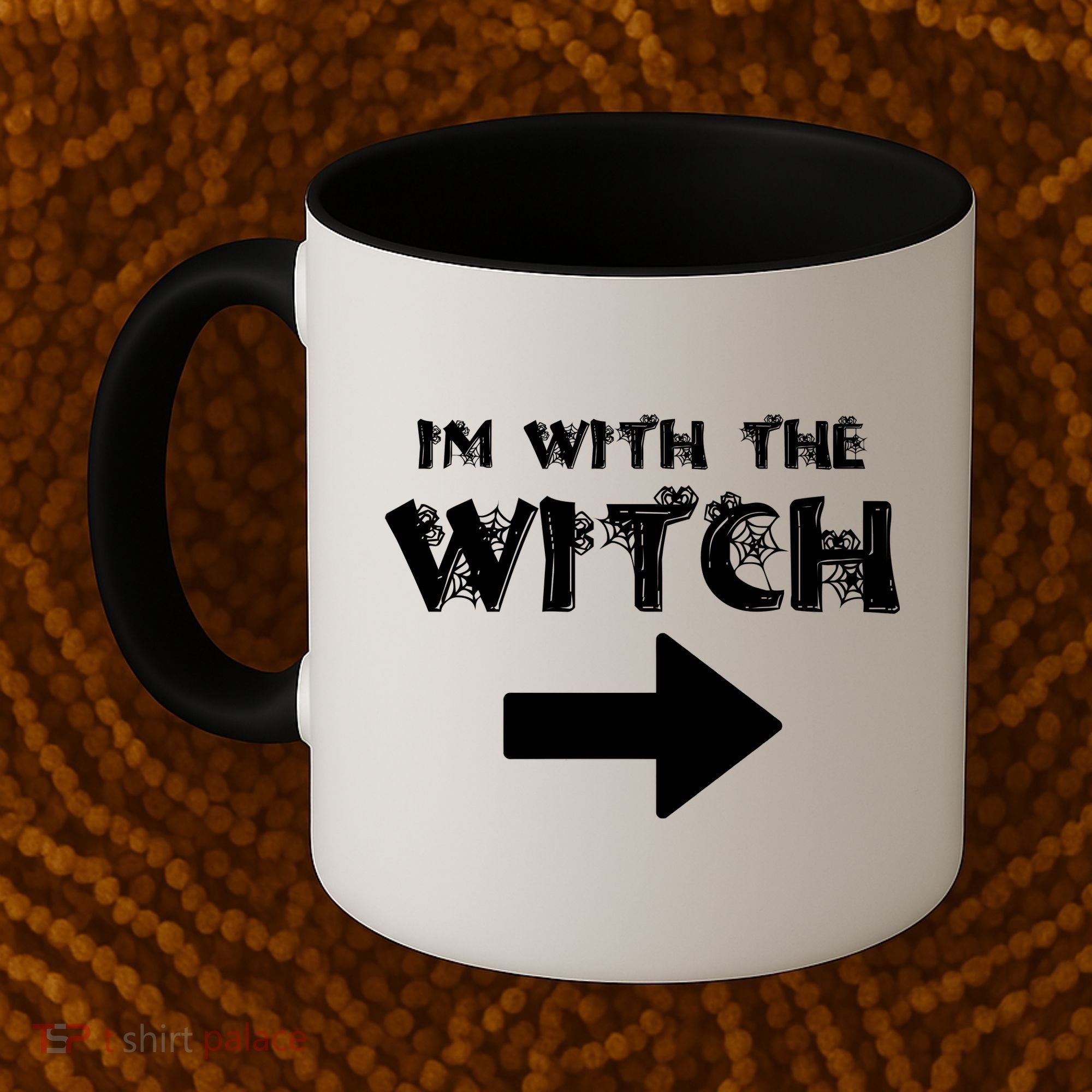 I'm With The Witch Coffee Mug