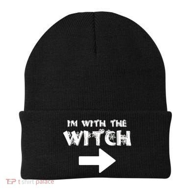 I'm With The Witch Beanie