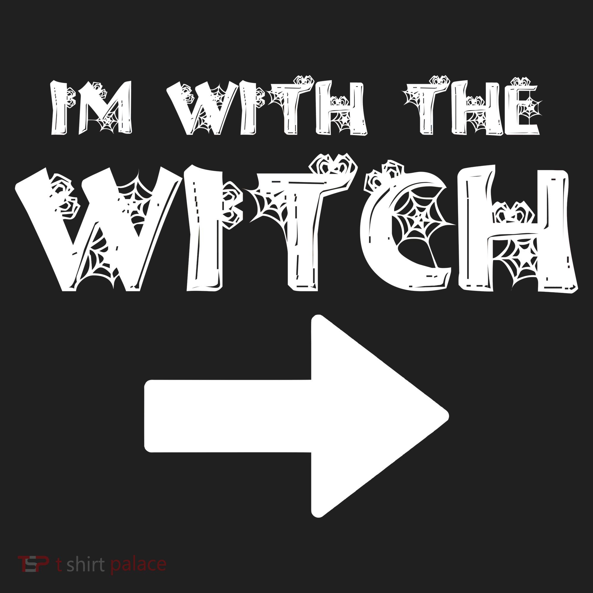 I'm With The Witch Beanie