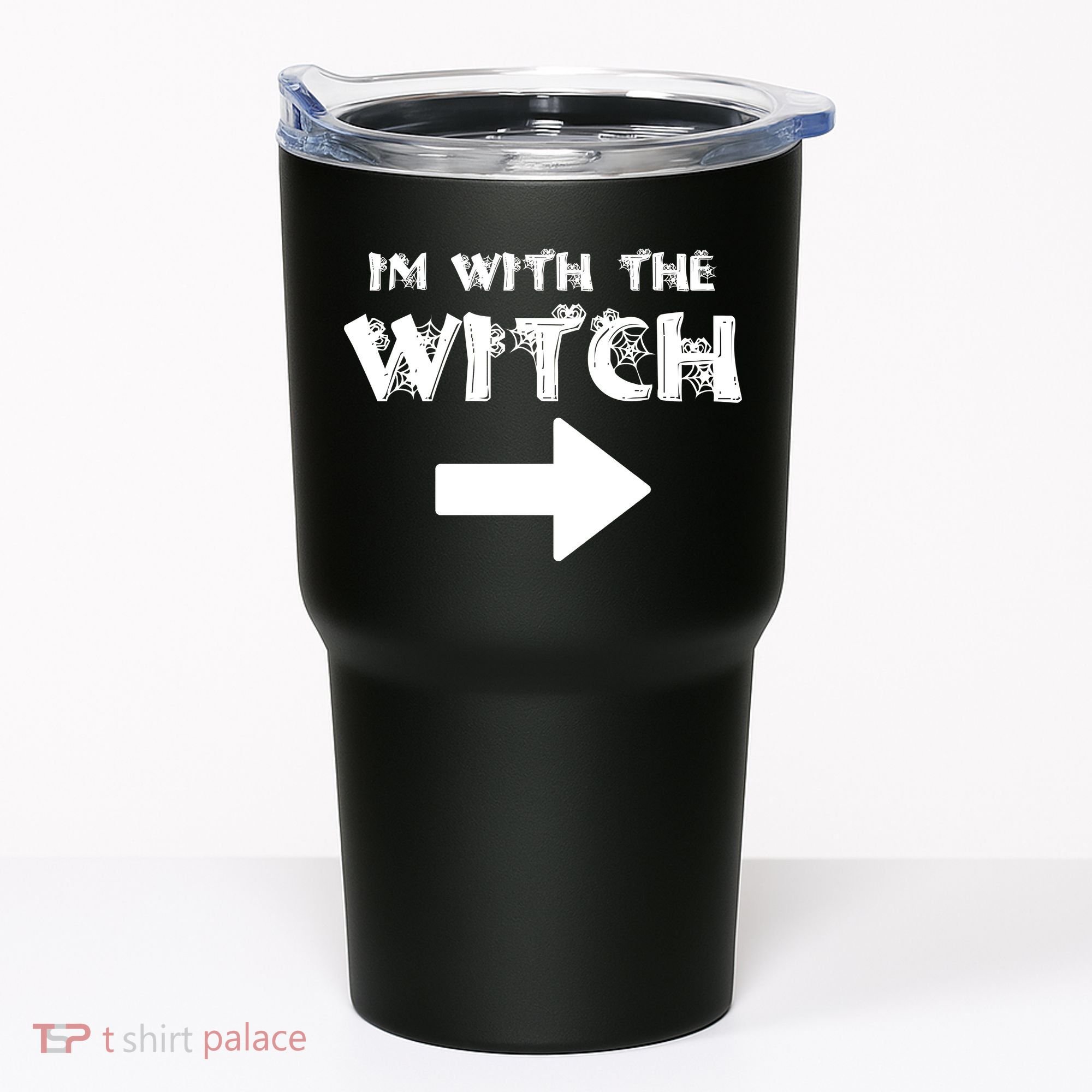 I'm With The Witch Tumbler