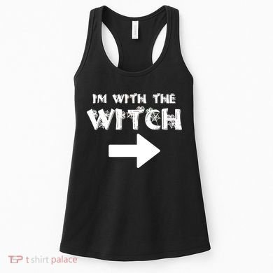 I'm With The Witch Women's Tank Top