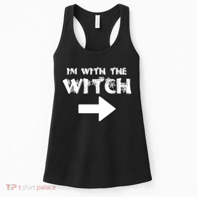 I'm With The Witch Women's Tank Top
