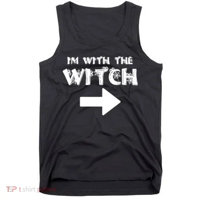 I'm With The Witch Tank Top