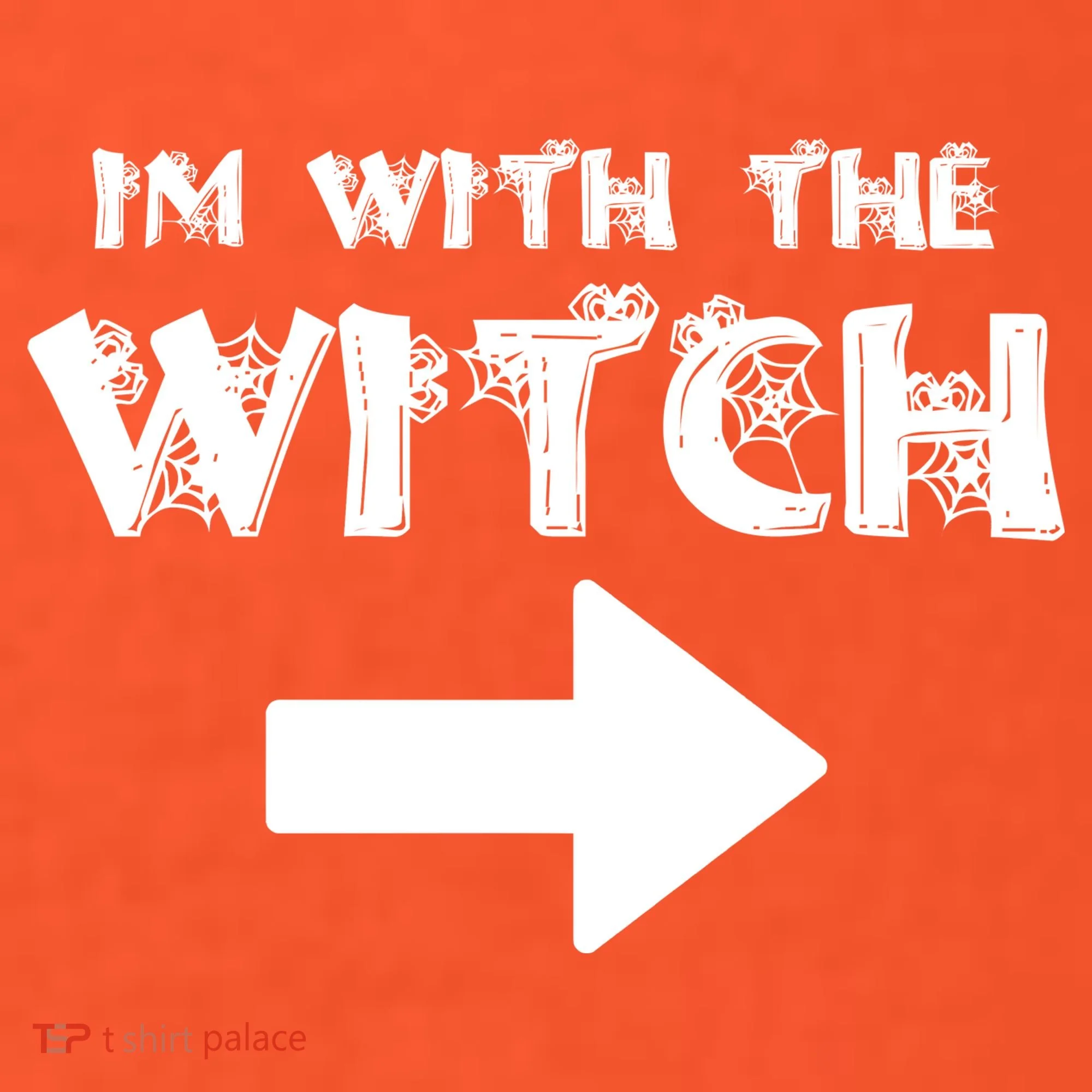 I'm With The Witch Visor