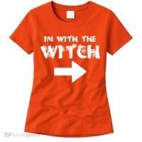 I'm With The Witch Women's T-Shirt thumb 0