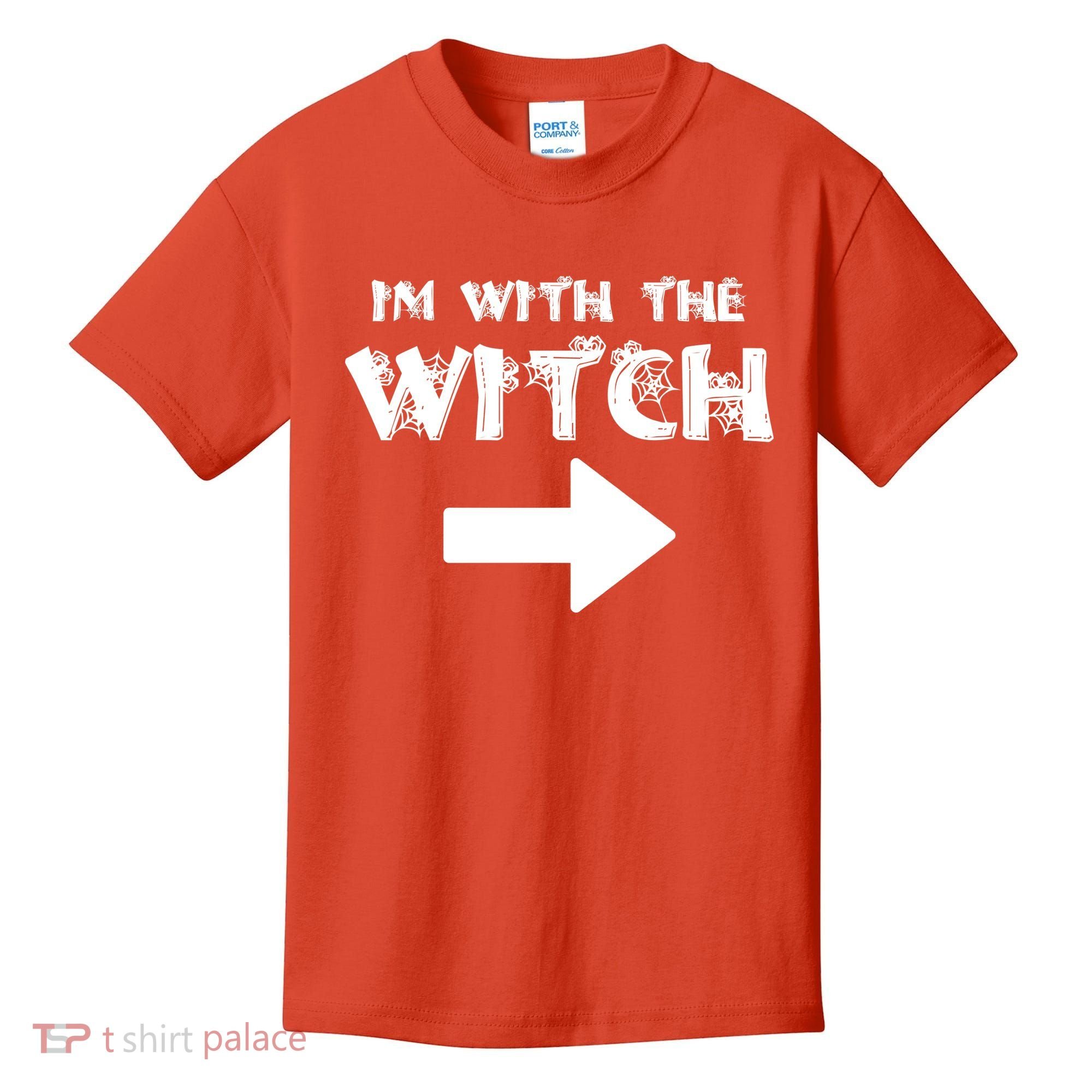 I'm With The Witch Kids T-Shirt