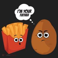 I'm Your Father Potato And Fries Tumbler thumb 3