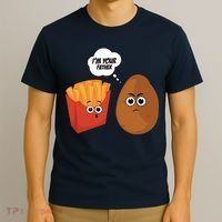I'm Your Father Potato And Fries T-Shirt thumb 3