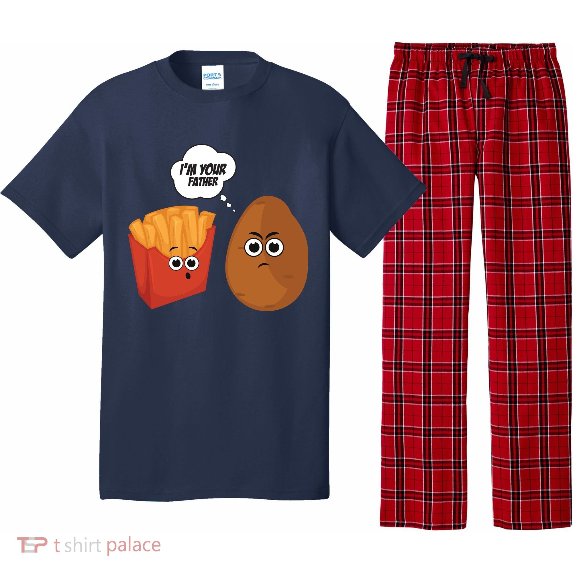 I'm Your Father Potato And Fries Pajama Set