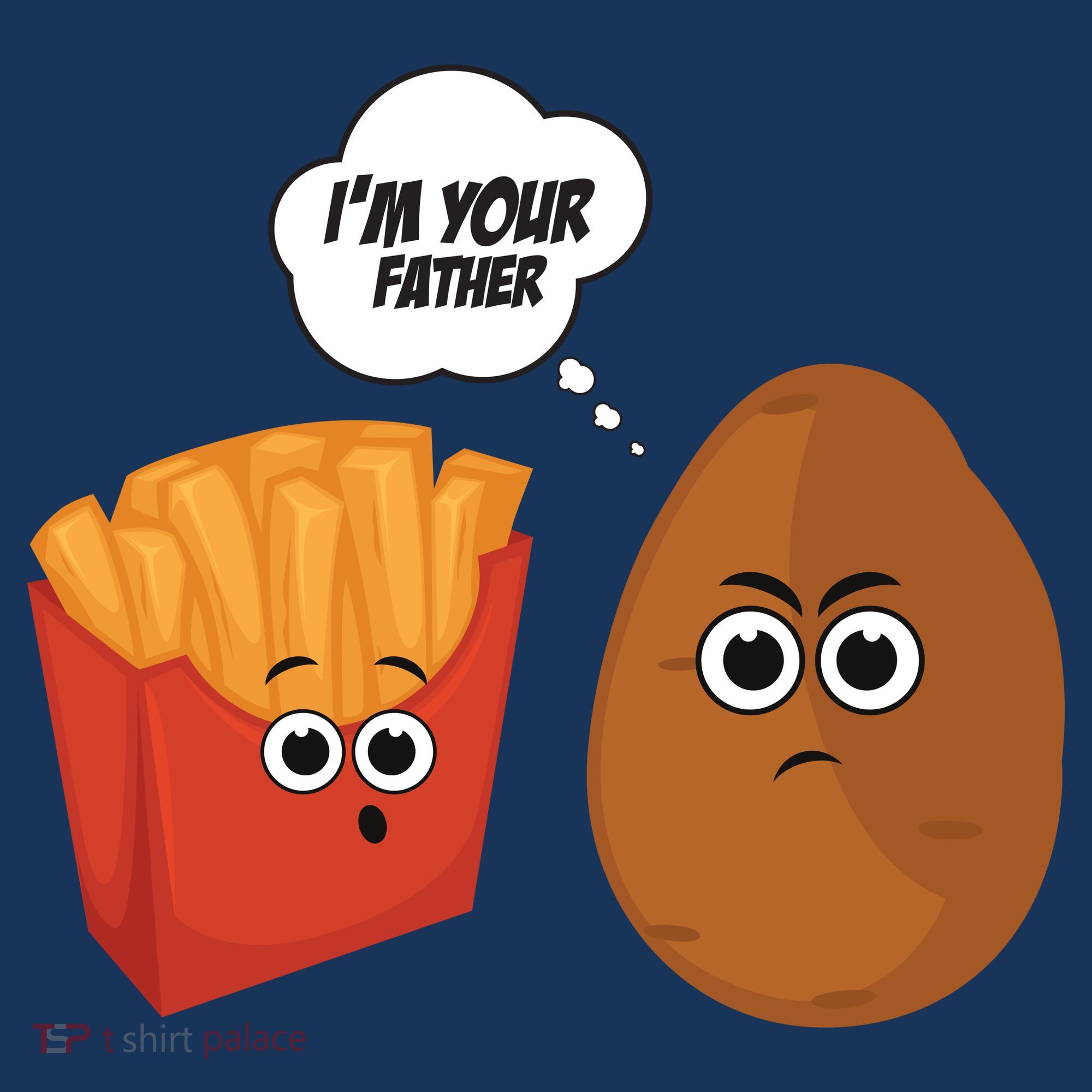 I'm Your Father Potato And Fries Women's Hoodie