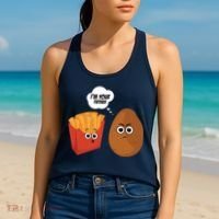 I'm Your Father Potato And Fries Women's Tank Top thumb 2