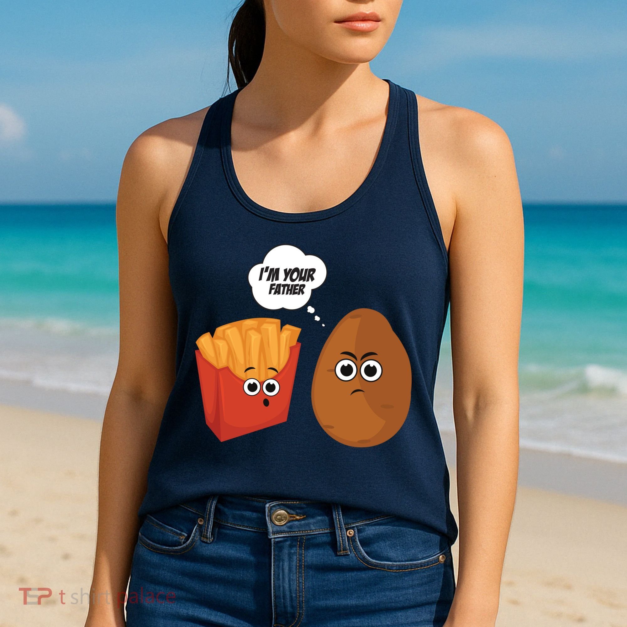I'm Your Father Potato And Fries Women's Tank Top