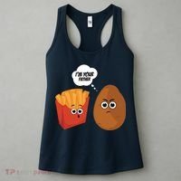 I'm Your Father Potato And Fries Women's Tank Top thumb 3