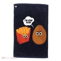 I'm Your Father Potato And Fries Golf Towel thumb 0