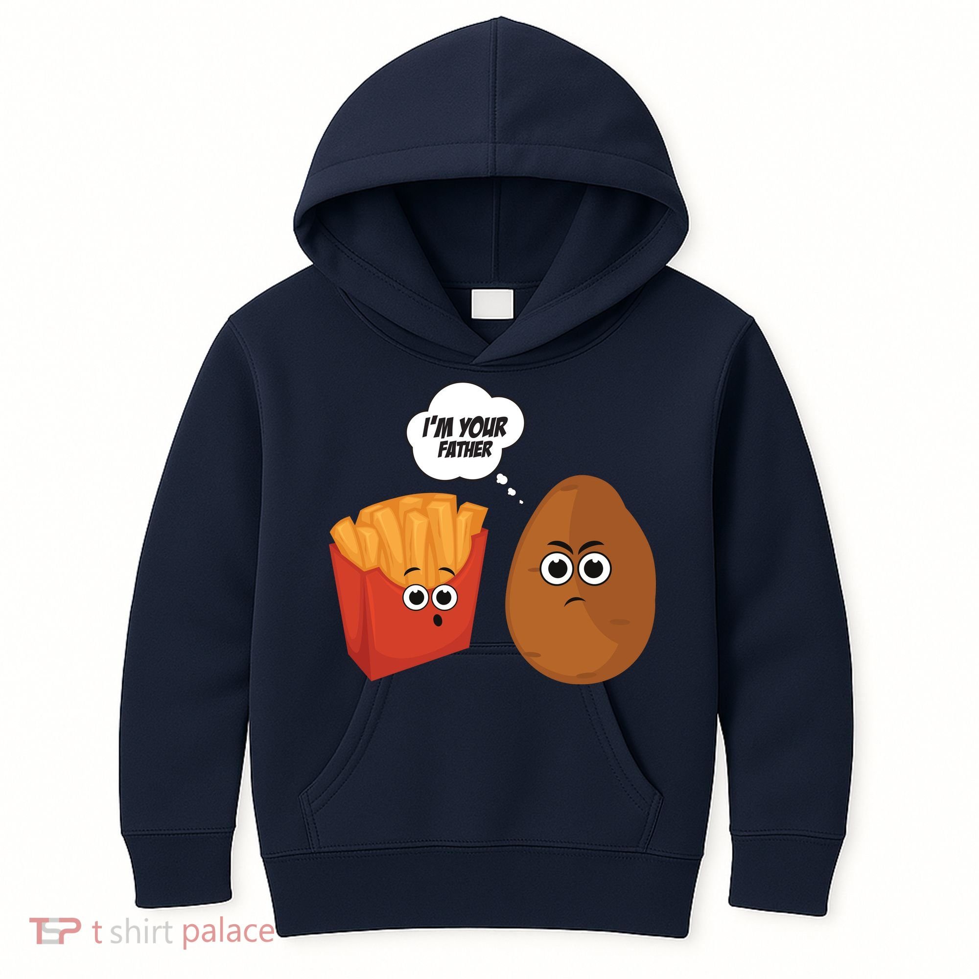 I'm Your Father Potato And Fries Kids Hoodie