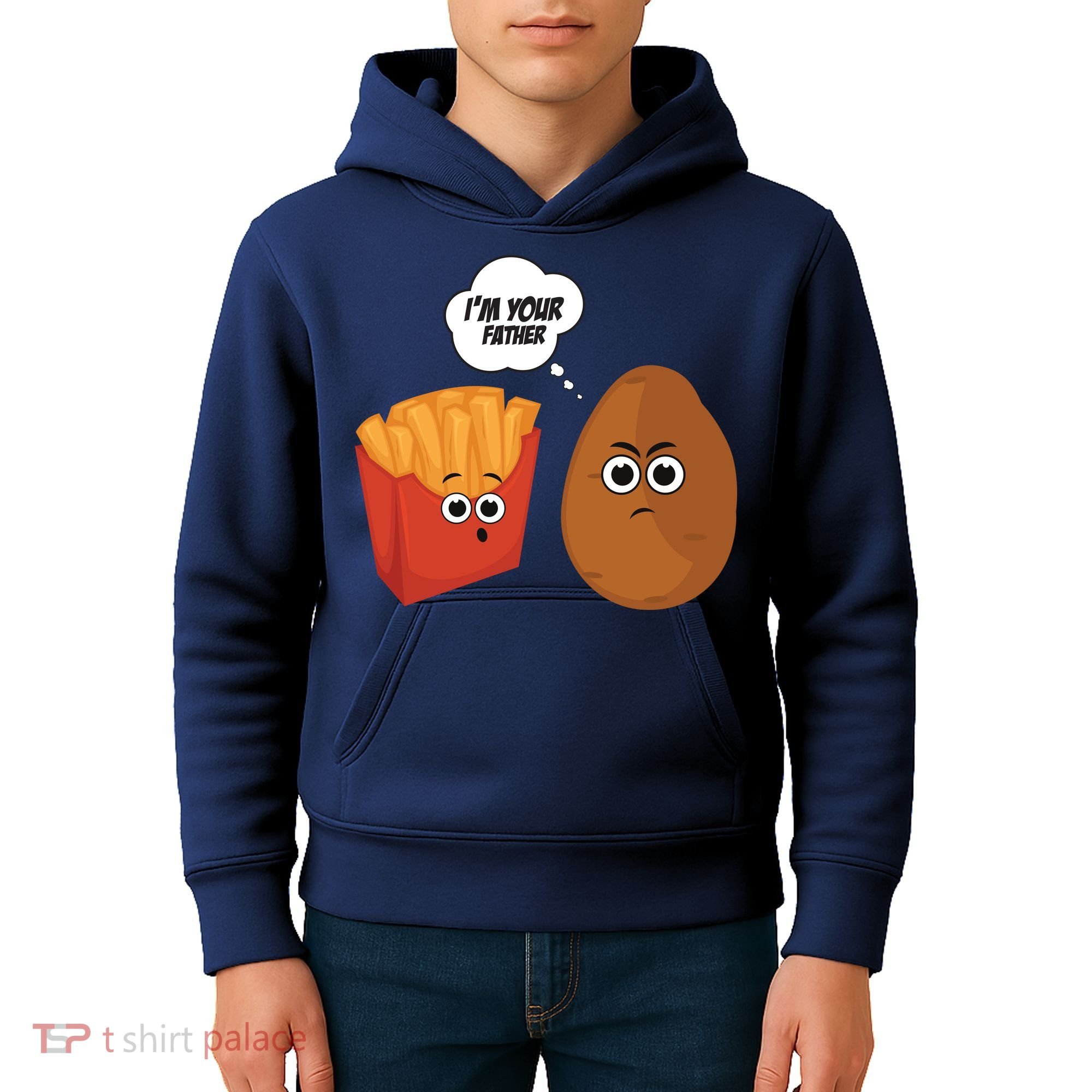 I'm Your Father Potato And Fries Kids Hoodie
