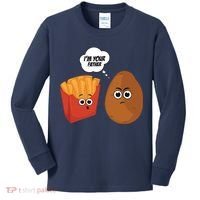 I'm Your Father Potato And Fries Kids Long Sleeve Shirt thumb 0