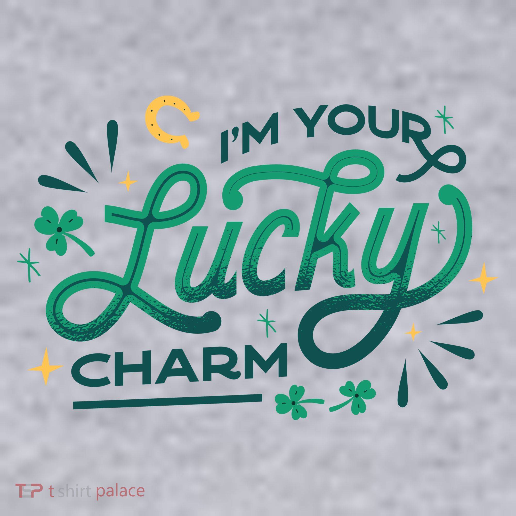 I'm Your Lucky Charm Women's Racerback Cropped Tank
