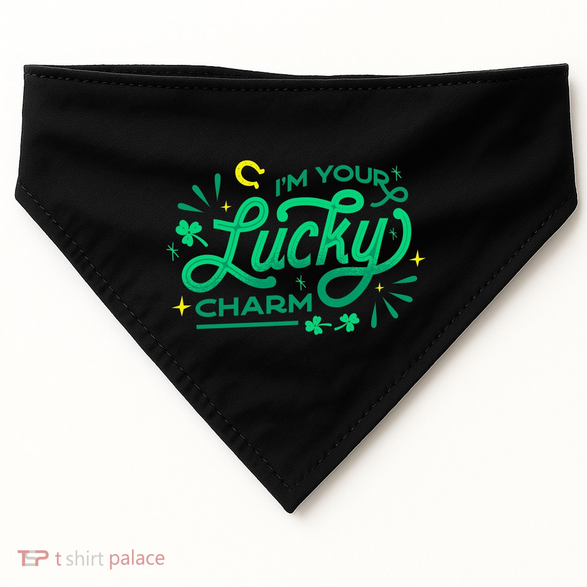 I'm Your Lucky Charm USA-Made Doggie Bandana