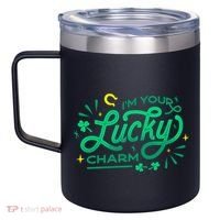 I'm Your Lucky Charm 12oz Stainless Steel Coffee Mug thumb 2