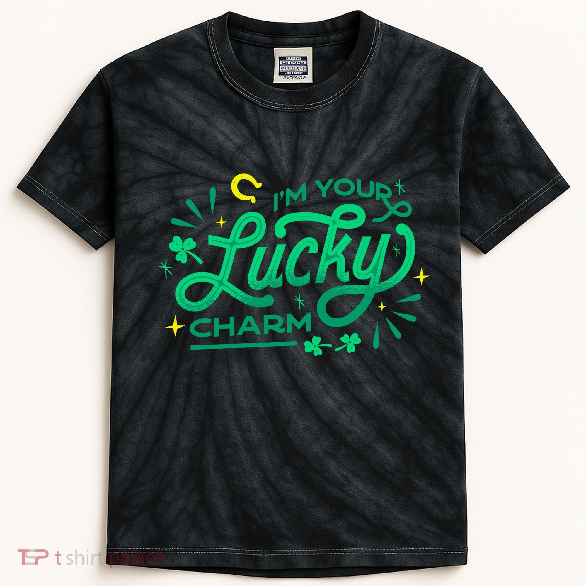 I'm Your Lucky Charm Kids Tie-Dye T-Shirt