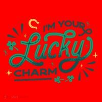 I'm Your Lucky Charm Santa Hat thumb 1