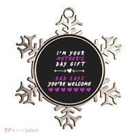 i'm Your Mothers Day Gift Dad Says Your Welcome Ornament thumb 0