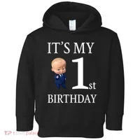 It's My 1st Birthday Toddler Hoodie thumb 0
