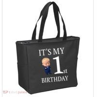 It's My 1st Birthday Tote Bag thumb 2