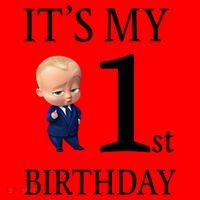 It's My 1st Birthday Santa Hat thumb 1
