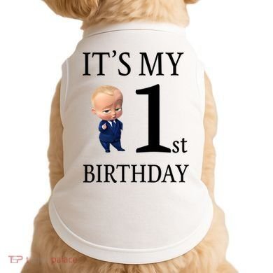 It's My 1st Birthday Doggie Tank