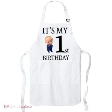 It's My 1st Birthday Apron