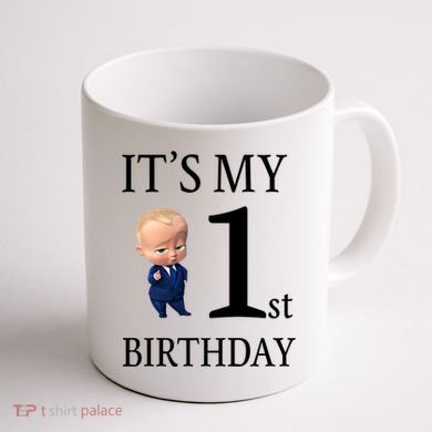 It's My 1st Birthday Coffee Mug back