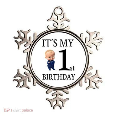 It's My 1st Birthday Ornament