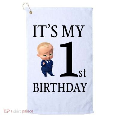 It's My 1st Birthday Golf Towel