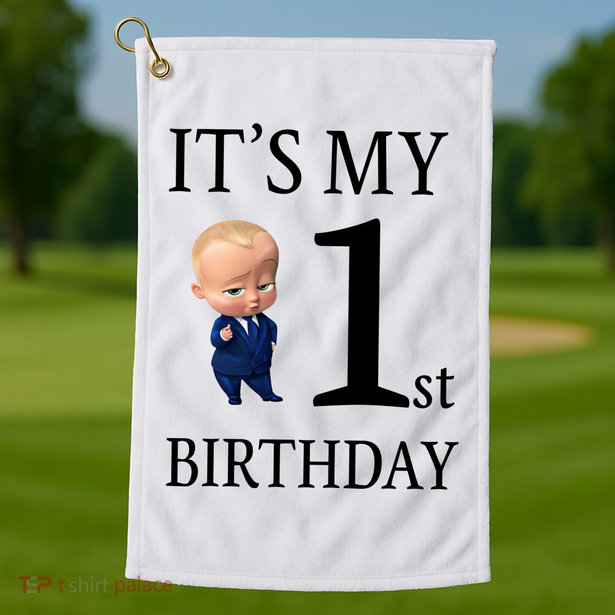 It's My 1st Birthday Golf Towel